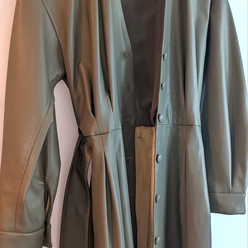 Zara Leather Dress